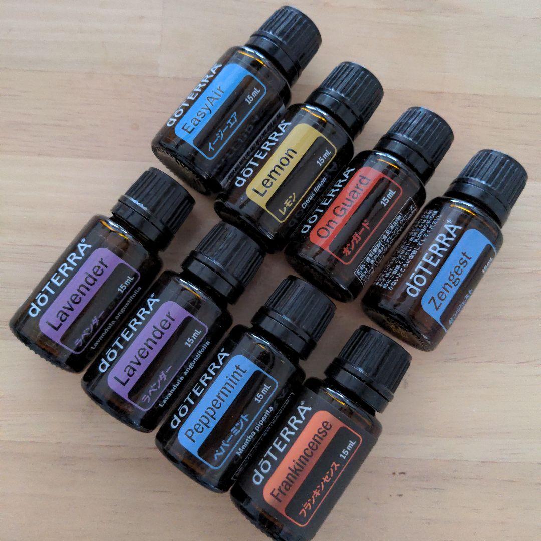 サプリんご　ドテラ　doTERRA　エッセンシャルオイル8点 　新品未開封
