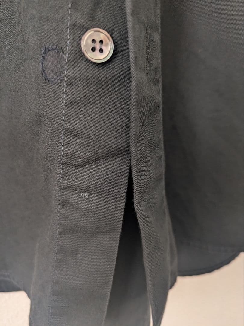 HELMUT LANG本人期 シャツ ブラック 52 ヘルムートラング