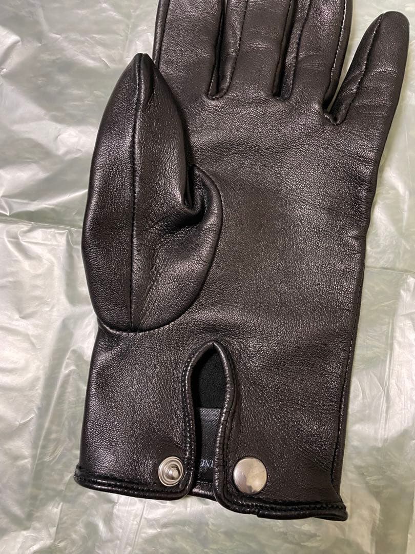 アーネストダブルベイカー レザーグローブ　黒　Mサイズ 完売品