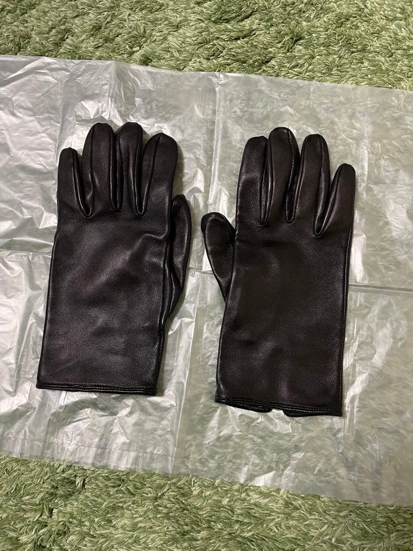 アーネストダブルベイカー レザーグローブ　黒　Mサイズ 完売品
