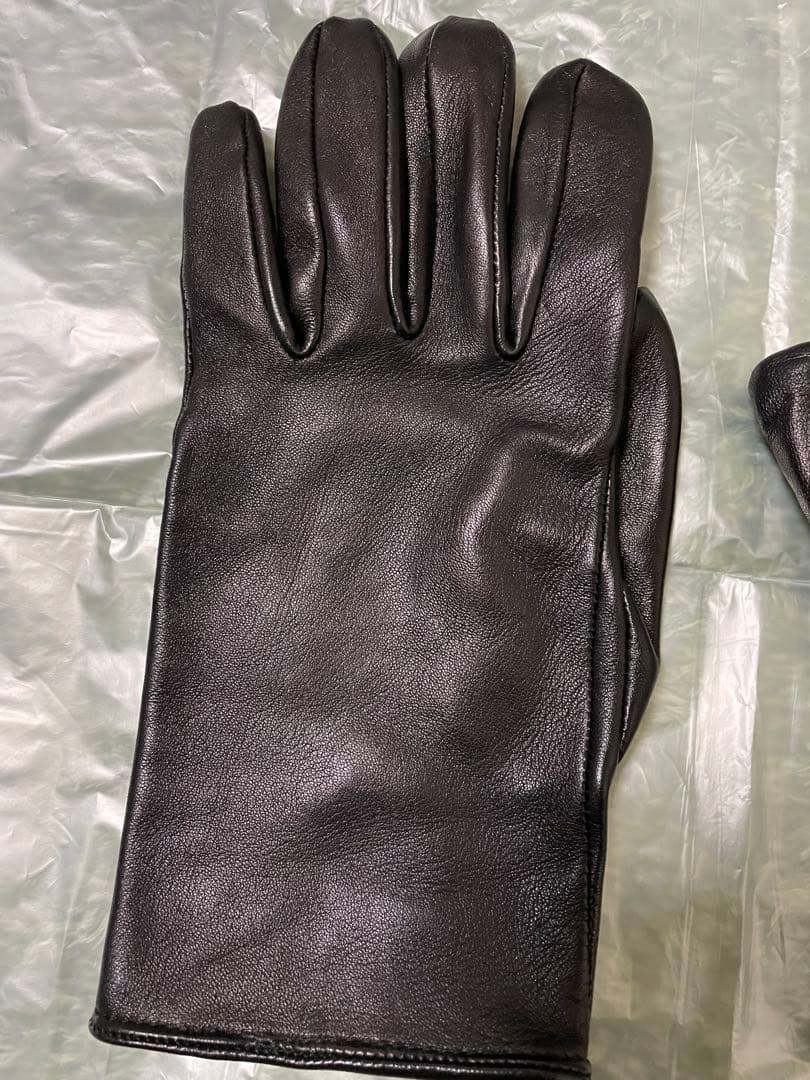 アーネストダブルベイカー レザーグローブ　黒　Mサイズ 完売品