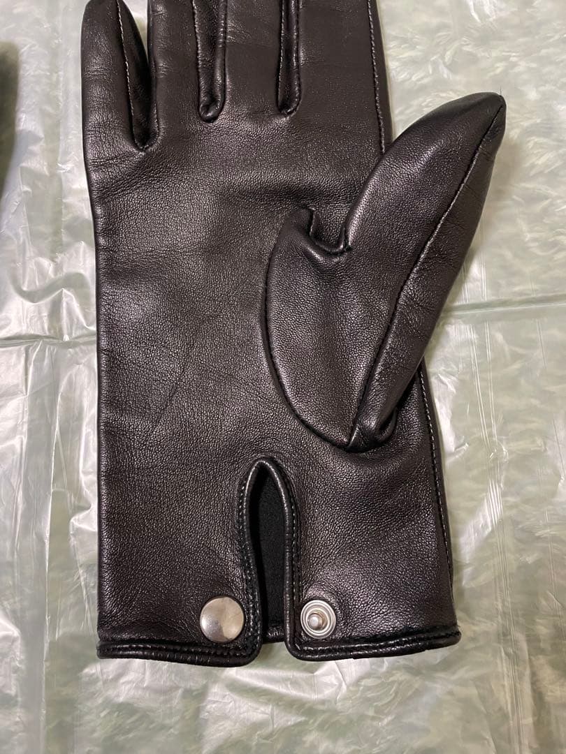 アーネストダブルベイカー レザーグローブ　黒　Mサイズ 完売品