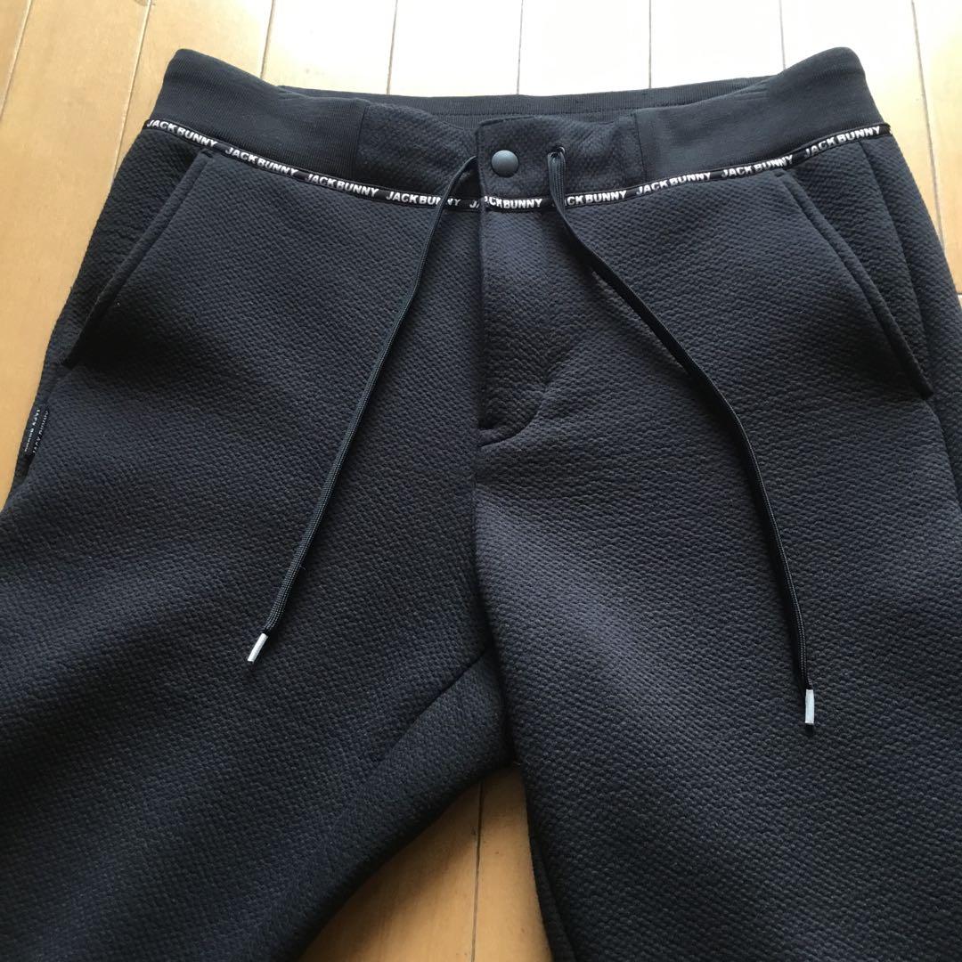 JACK BUNNY ブラック ジョガーパンツ