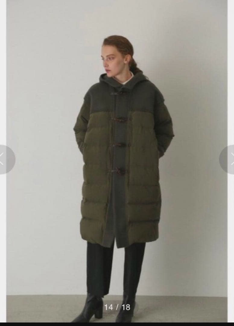 リムアーク　ウールドッキングダウンコート