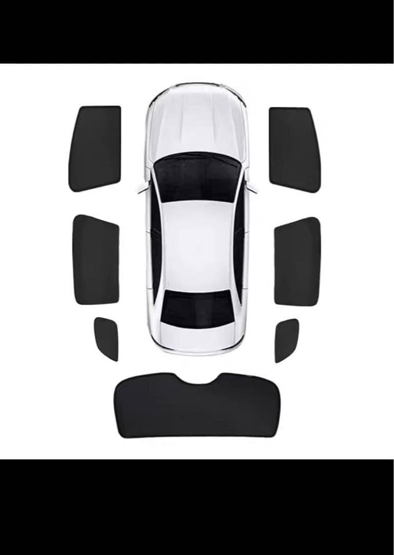 ランドクルーザープラド 150系後期専用網戸　マグネット式サンシェード