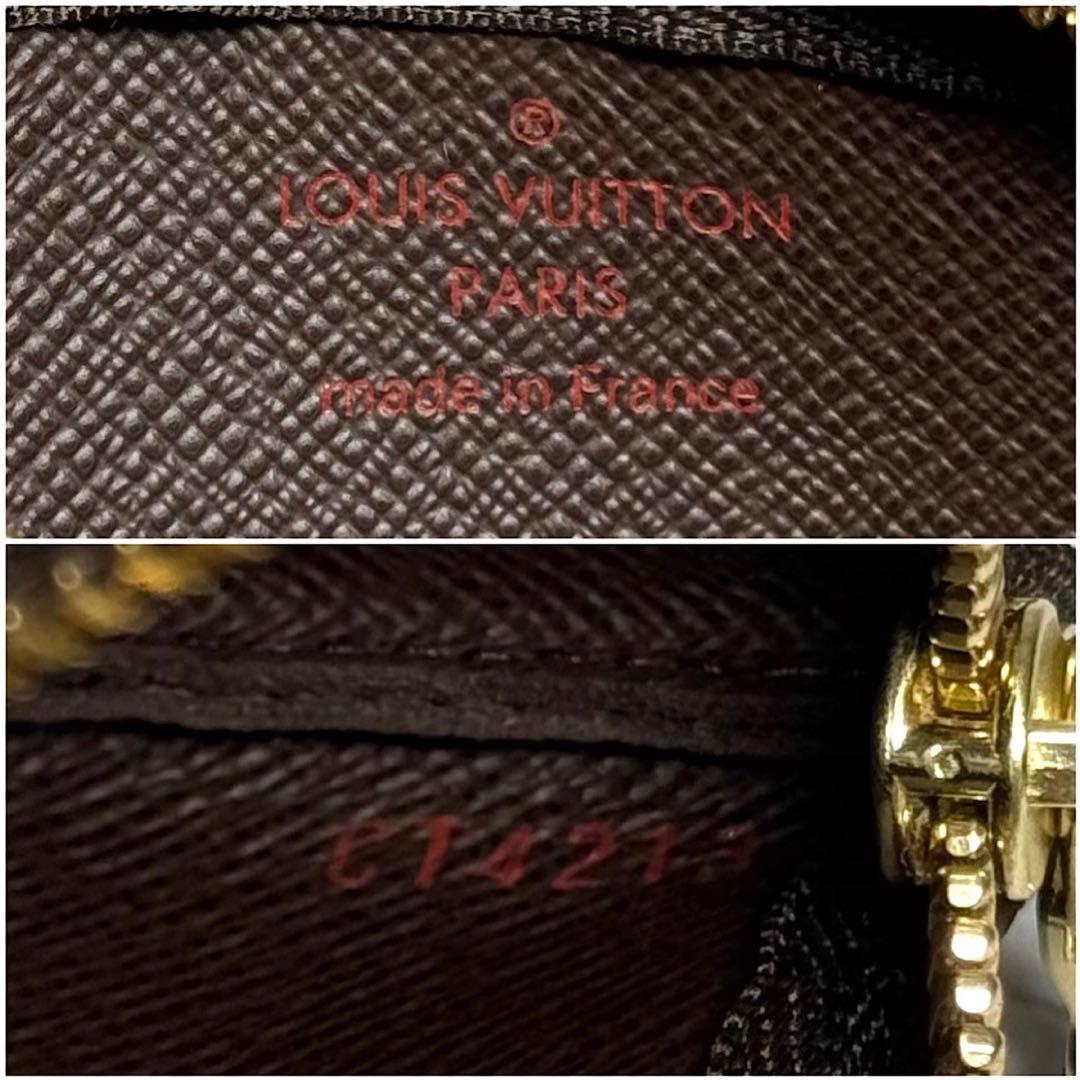 新品未使用 現行モデル ルイヴィトン ダミエ ポシェットクレ ケース