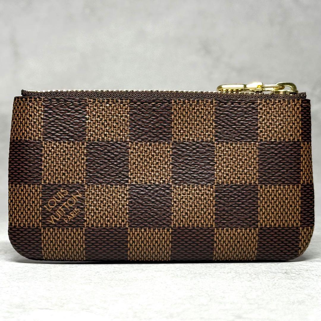 新品未使用 現行モデル ルイヴィトン ダミエ ポシェットクレ ケース