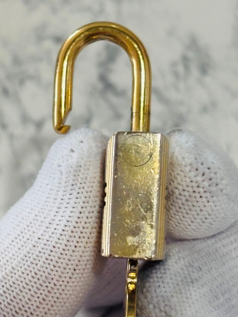 正規品　HERMES エルメス　カデナ　　南京錠　キー　パドロック　No.100