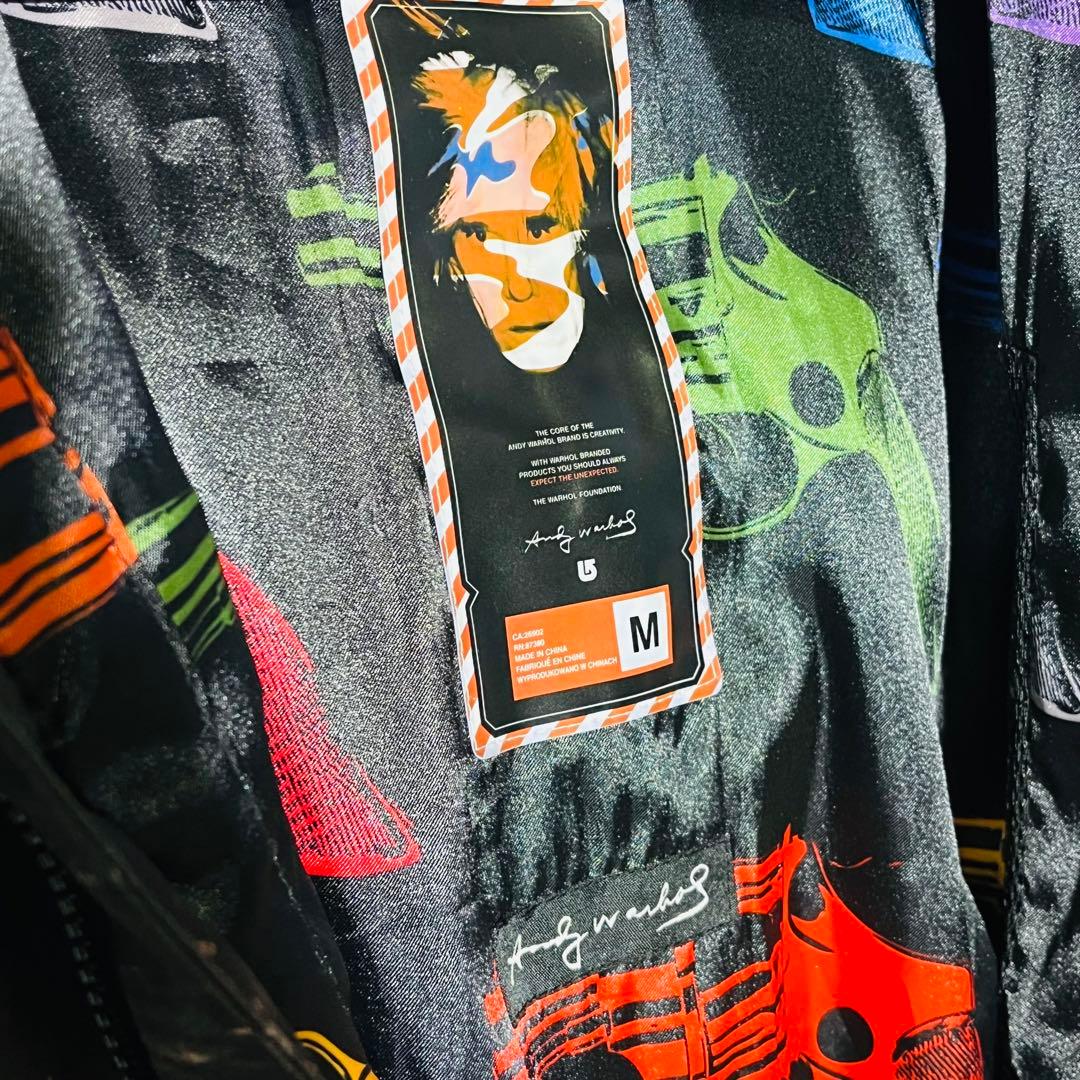 希少コラボ⭐︎Burton×ANDYWARHOL⭐︎スノーボードジャケット Mサイズ