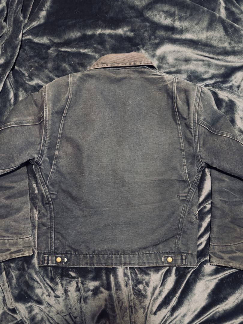 90's Carhartt デトロイトジャケット J97BLK 鬼フェード