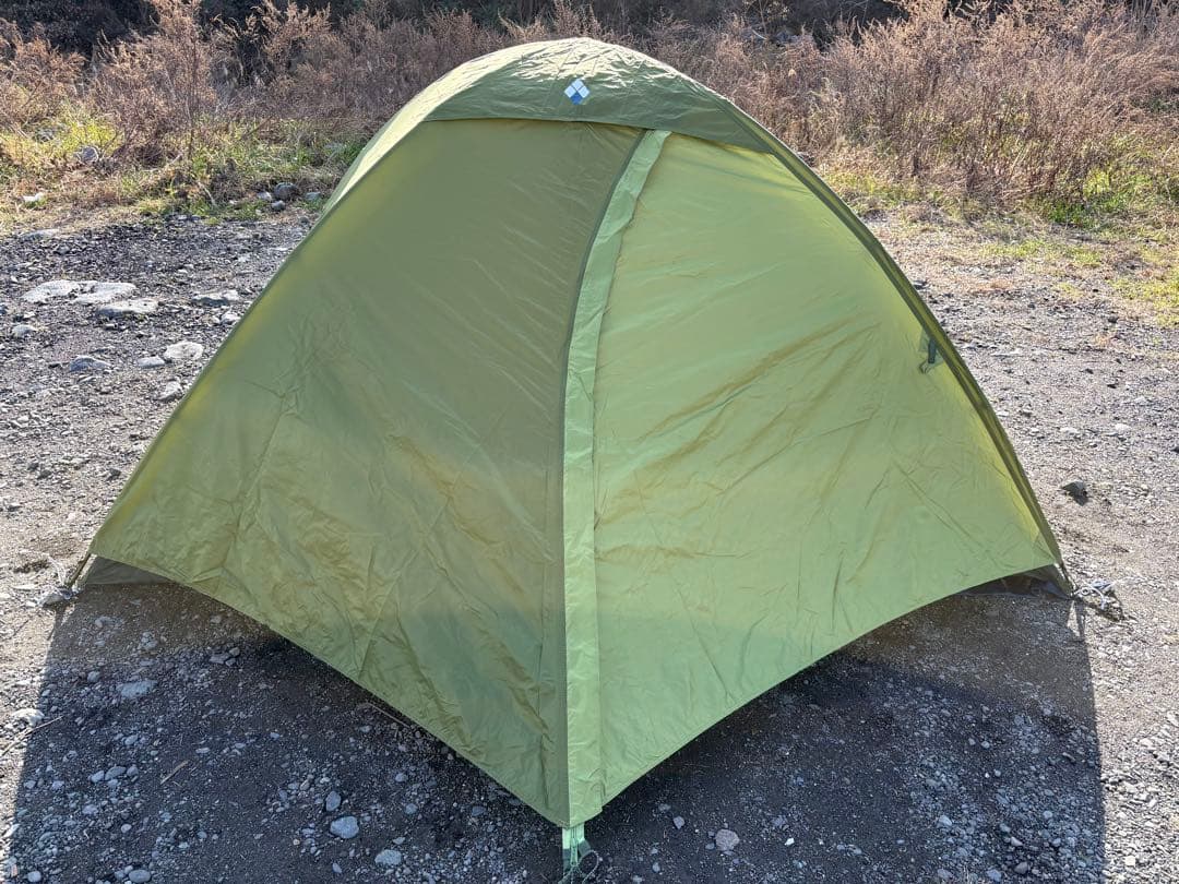 mont-bell クロノスドーム2 グリーン　専用グランドシート付き