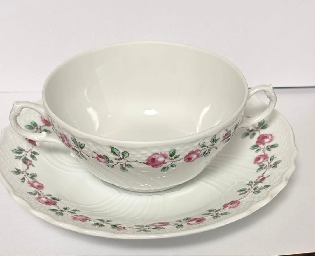 スープカップ&ソーサー2セット