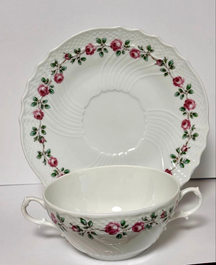 スープカップ&ソーサー2セット