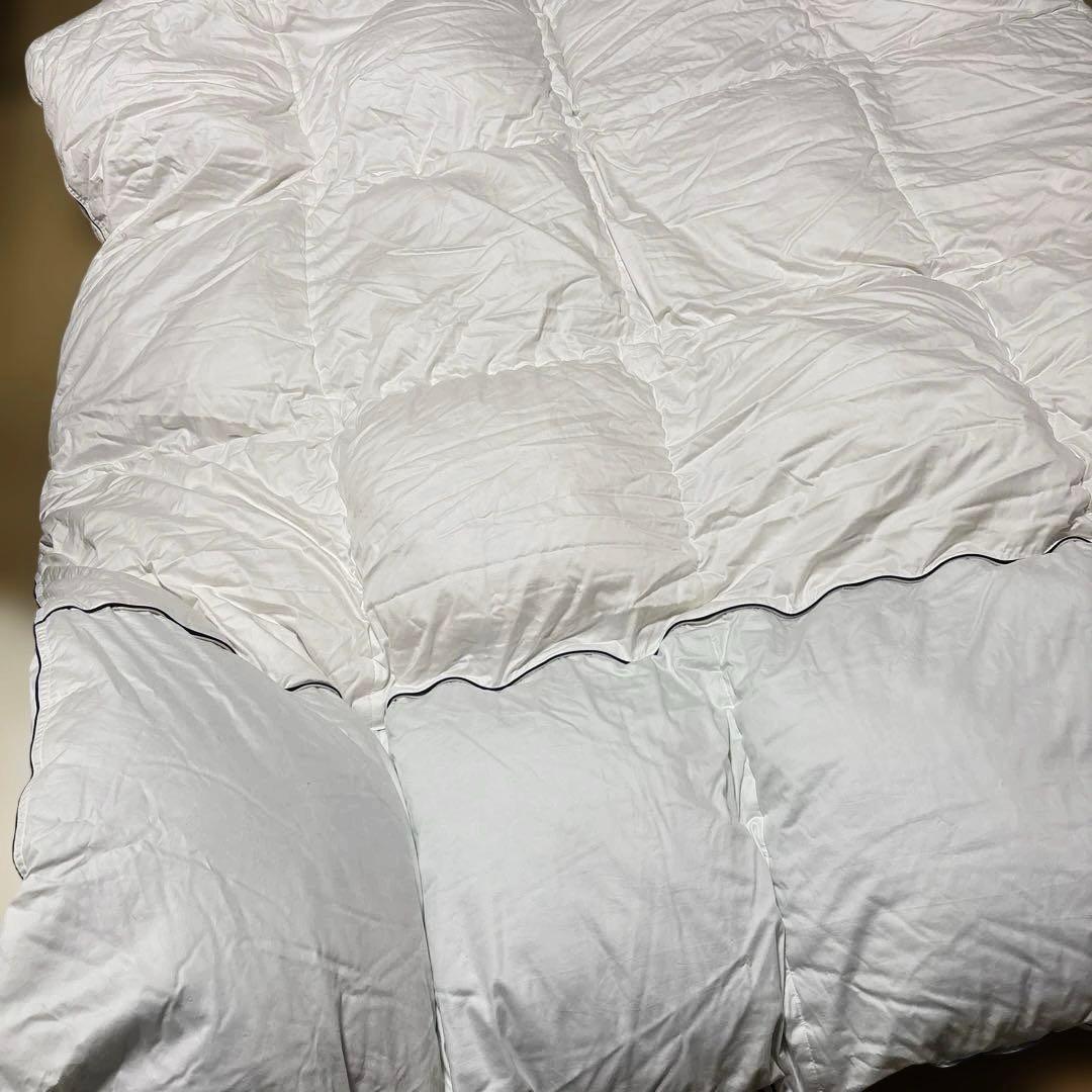 丸八真綿　羽毛布団　シングル