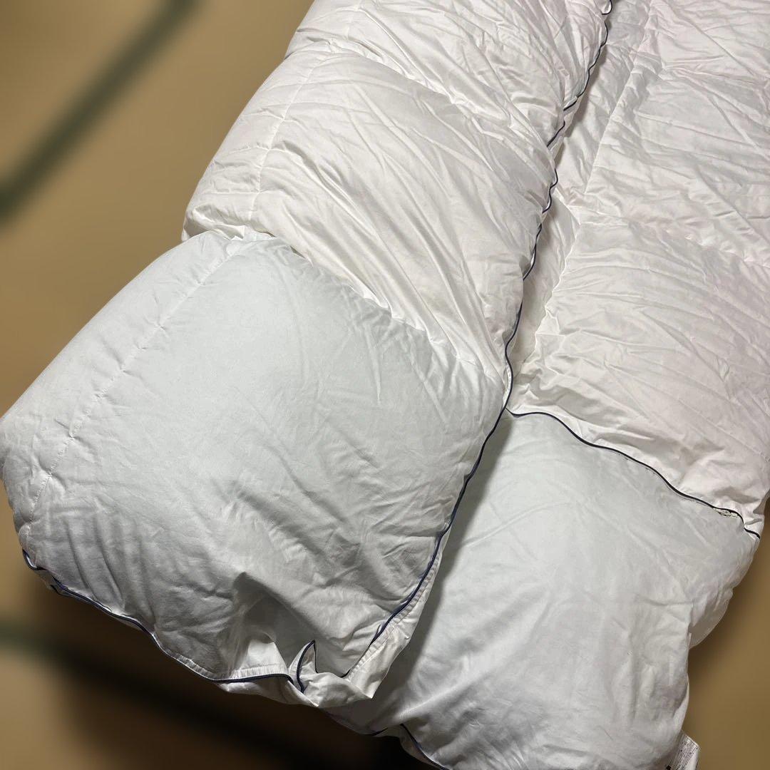丸八真綿　羽毛布団　シングル