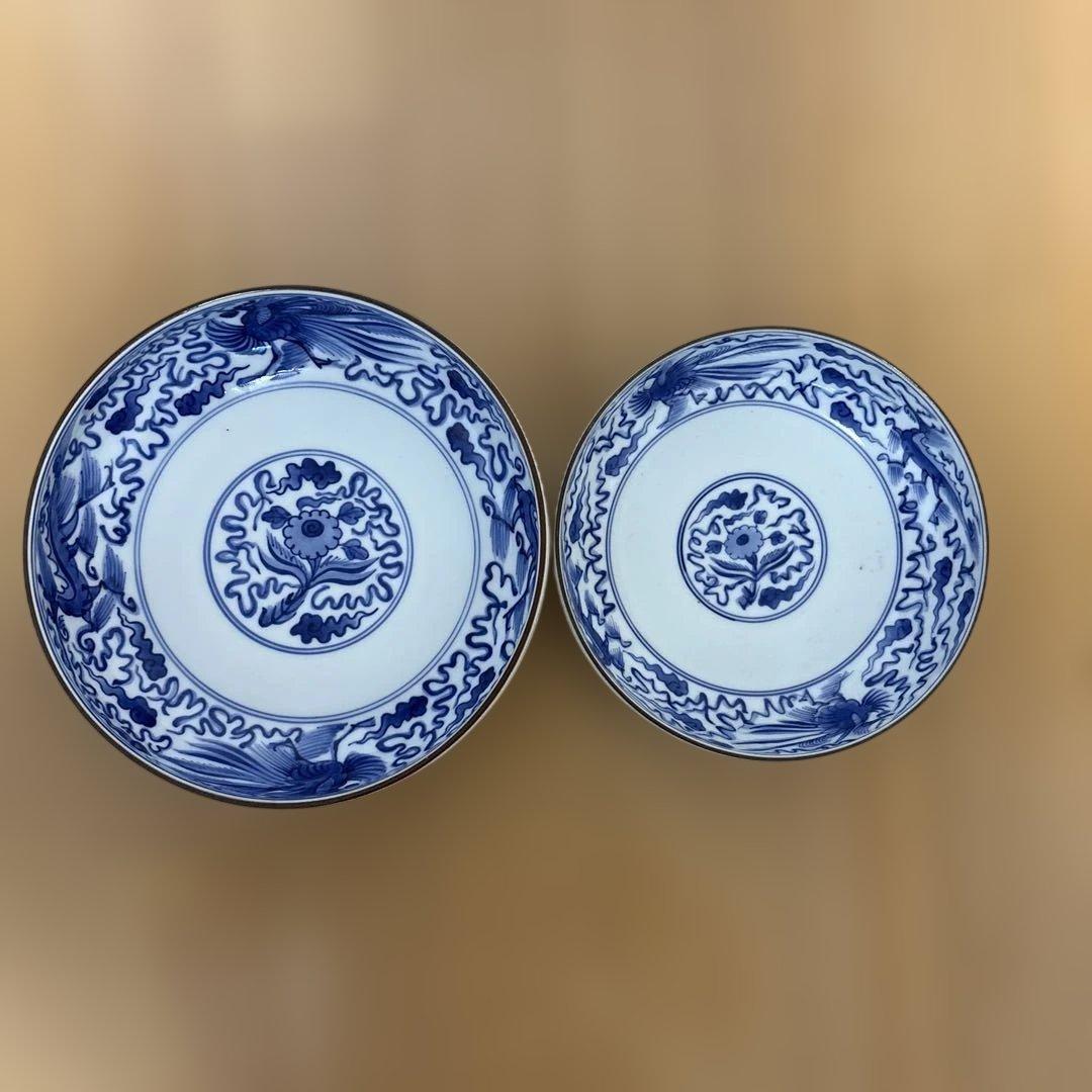 14代目 辻 常陸 作の浅鉢2客セット