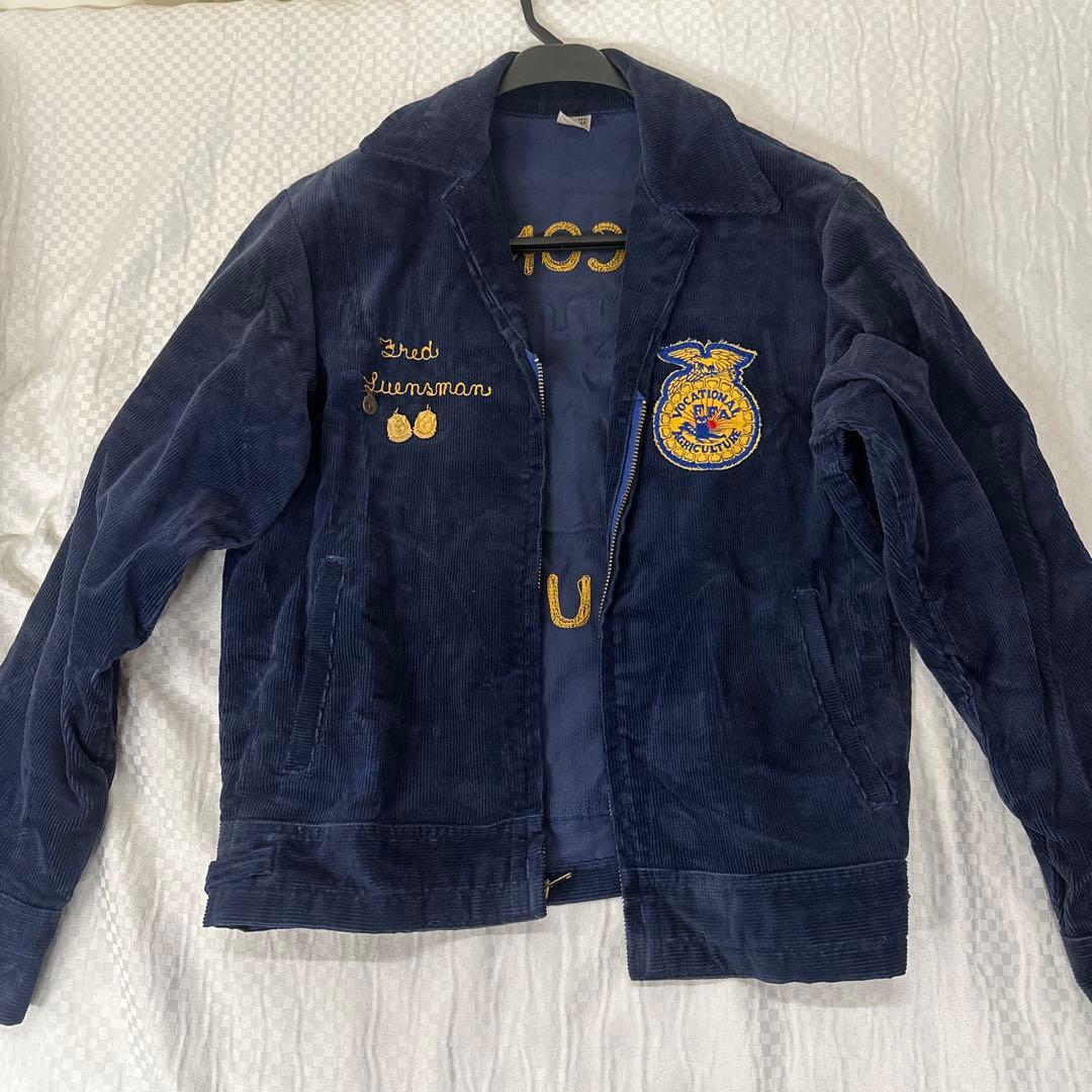 FFA ジャケット ネイビー Fred Guensman