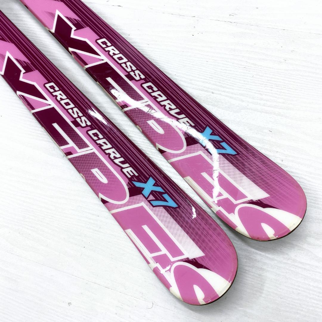 CROSS CARVE レディース スキーセット 138cm 22.5-23.5
