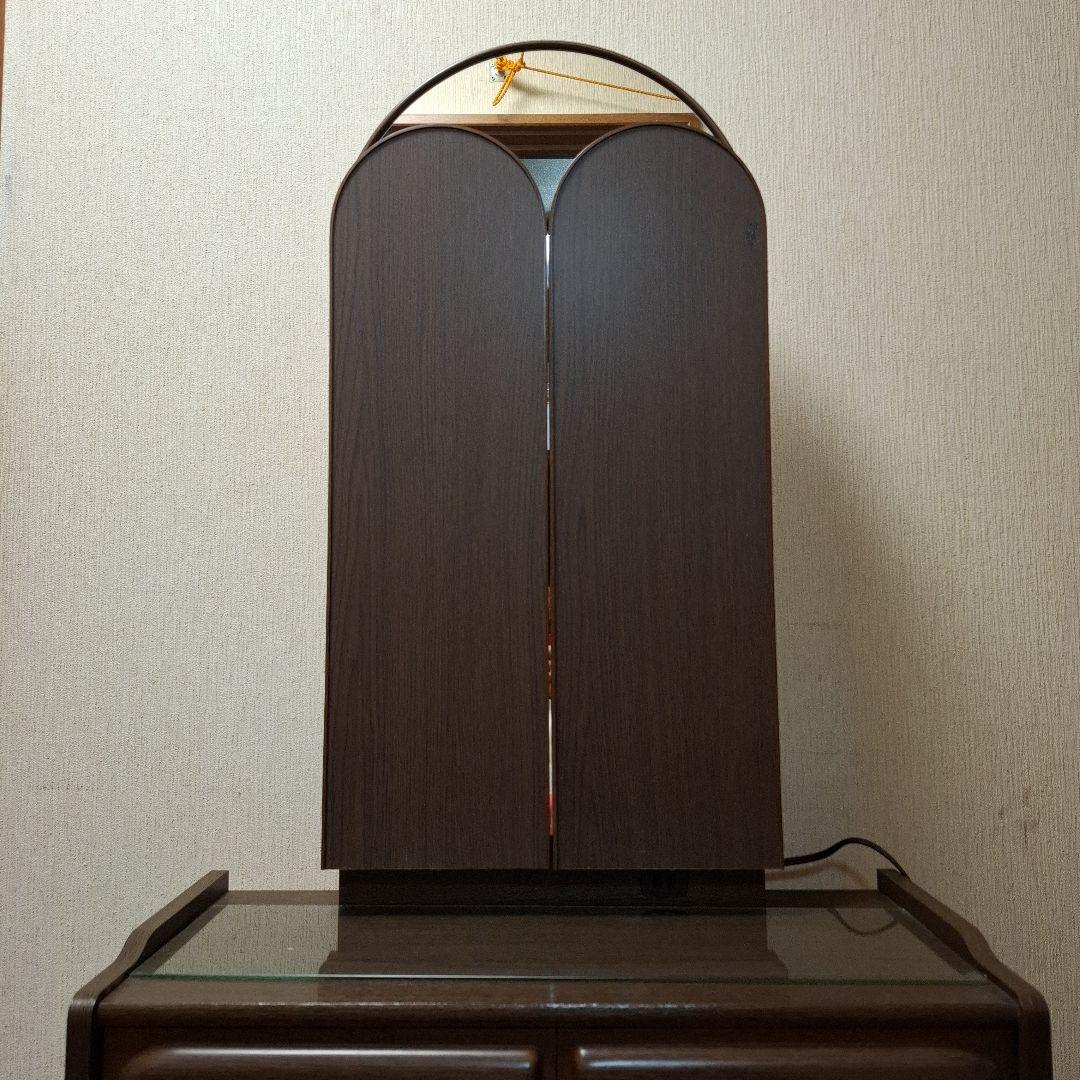 クラシックな三面鏡 ドレッサー　ブラウン　全体高さ149㎝