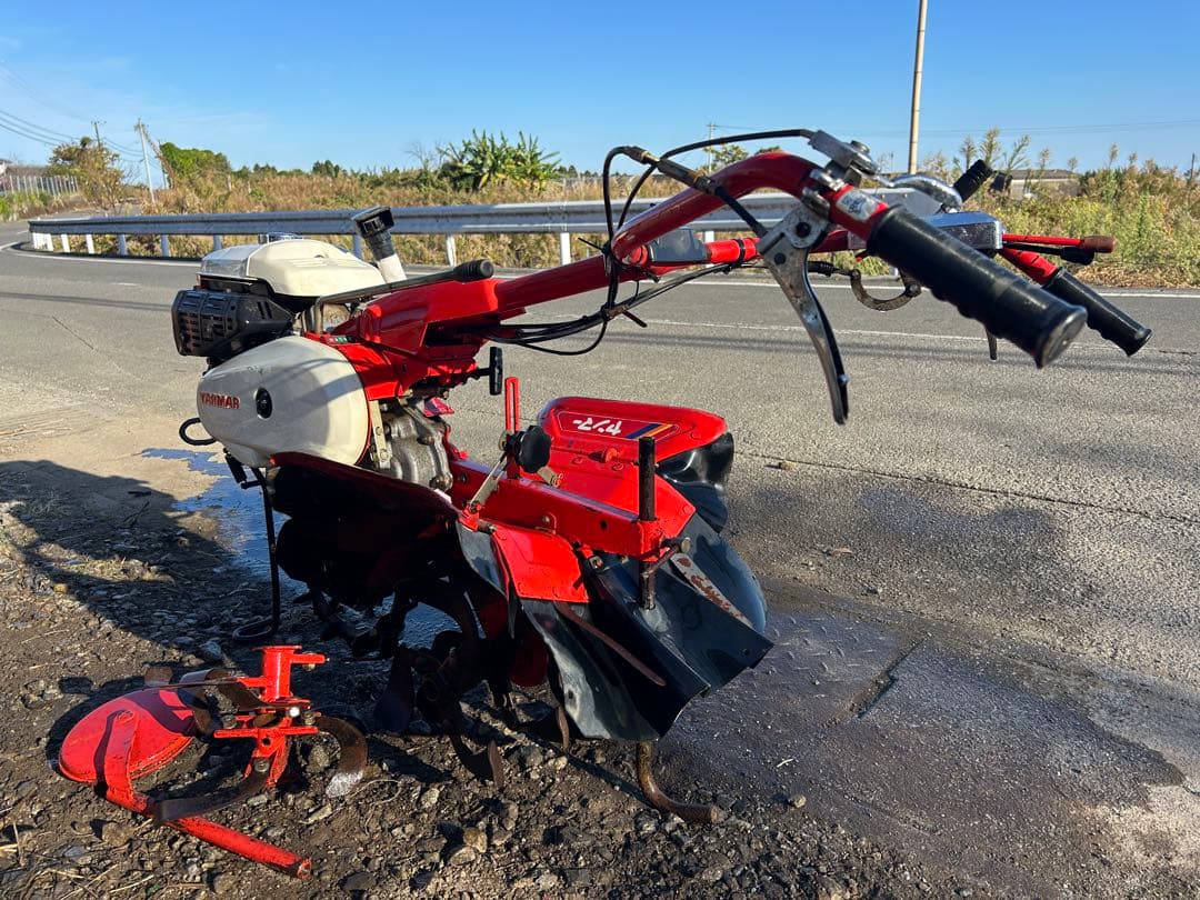 宮崎　ヤンマー　管理機 正転逆転　5.8馬力 作業幅300 PST60　動画あり