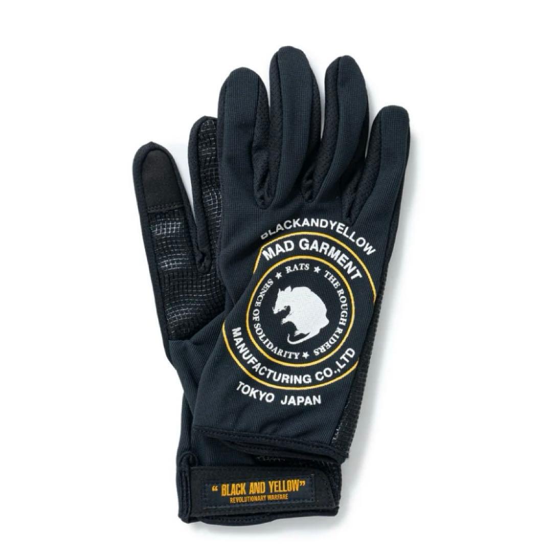 RATS MC GLOVE ラッツ 手袋 黒 黄 グローブ MCグローブ