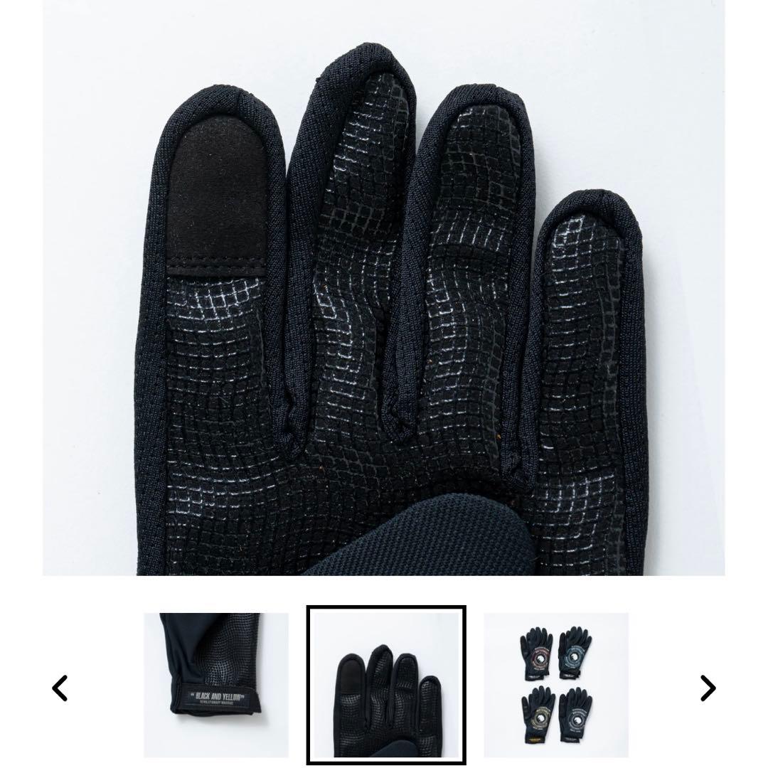 RATS MC GLOVE ラッツ 手袋 黒 黄 グローブ MCグローブ