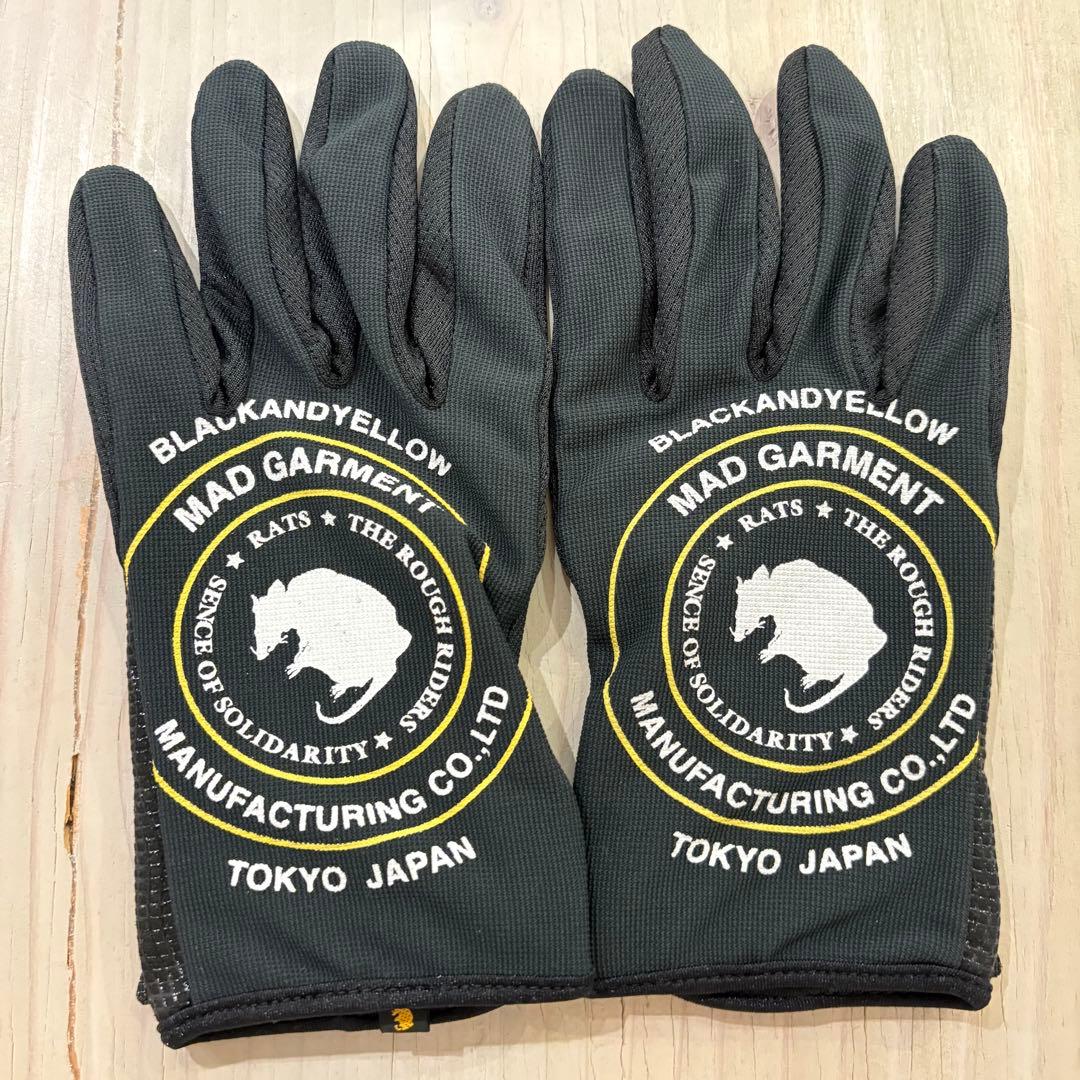 RATS MC GLOVE ラッツ 手袋 黒 黄 グローブ MCグローブ