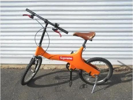 激レア　オール樹脂フレーム　自転車　２０インチ 　（一輪車オマケ付き）