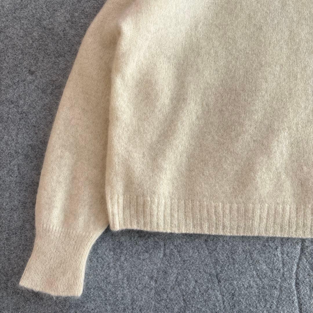 美品✨佐藤繊維　ganosch ヤク100% ニット　ふわふわ
