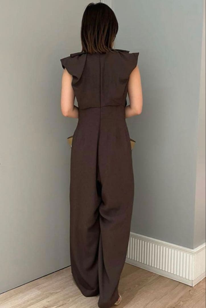 CELFORD セルフォード ラッフルフリルロンパース 38(M)size