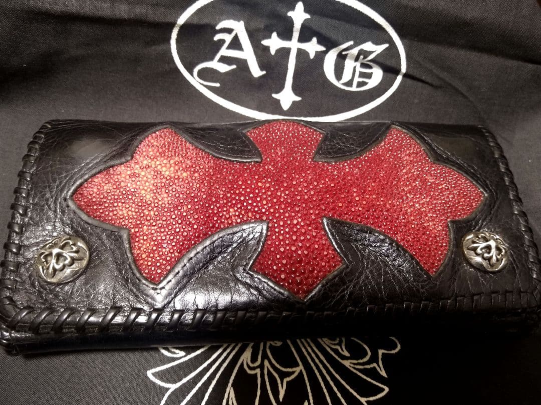 ◇A＆G Biker Wallet✩スティングレイウオレット◇