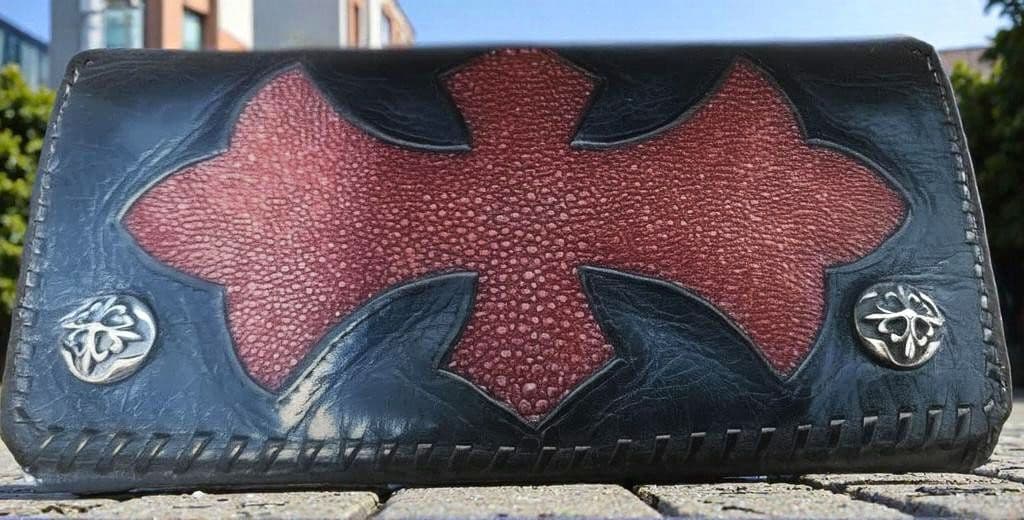 ◇A＆G Biker Wallet✩スティングレイウオレット◇