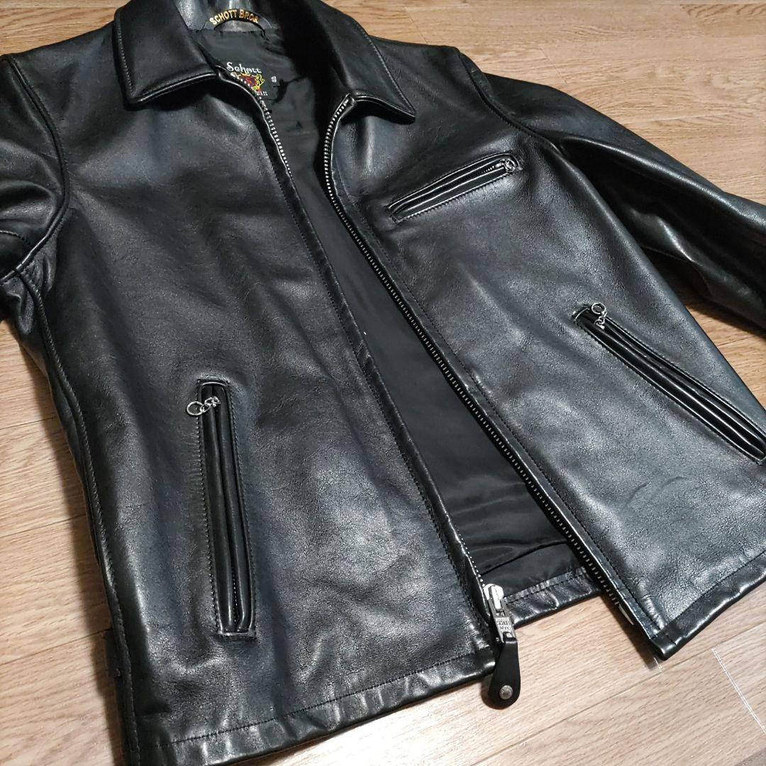 【40サイズ】Schott 103US レザートラッカージャケット