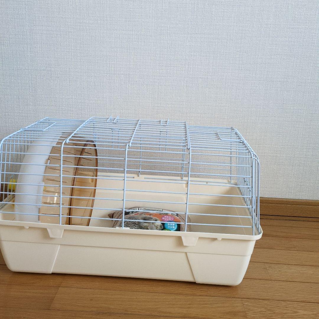 中型小動物用ケージ・回し車付き