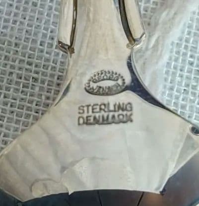 ジョージ・ジェンセン　リリー・オブ・ザ・バレー　純銀製　スプーン