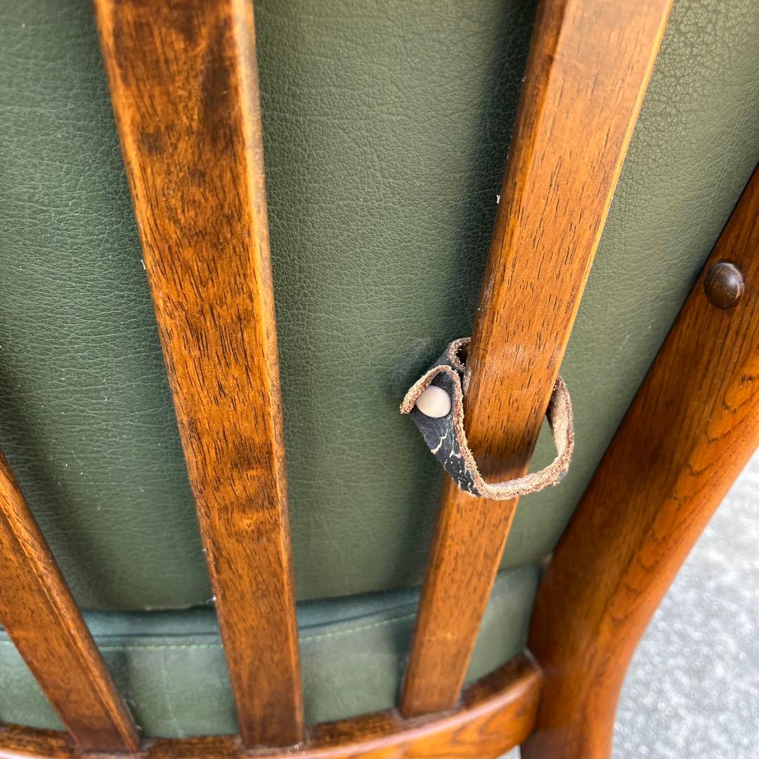 カリモクChitanoキャスター付き ダイニングチェア カーキ 5脚