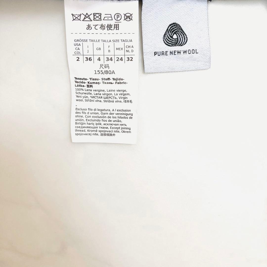 極美品 ✨マックスマーラ　クチートアマーノ　ガウンコート　ベルテッド　ネイビー