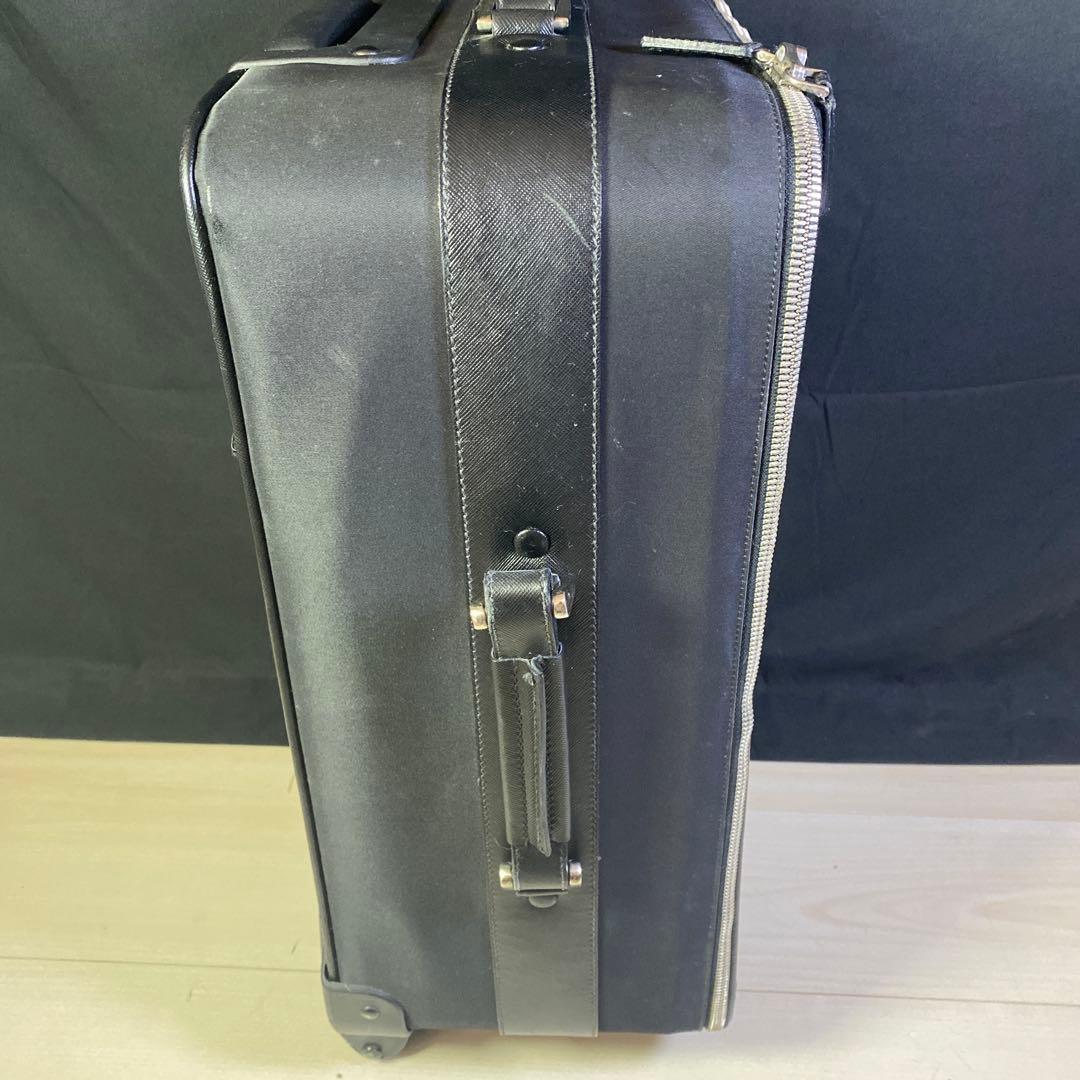 【本物保証】PRADA プラダ キャリーケース ナイロン 黒