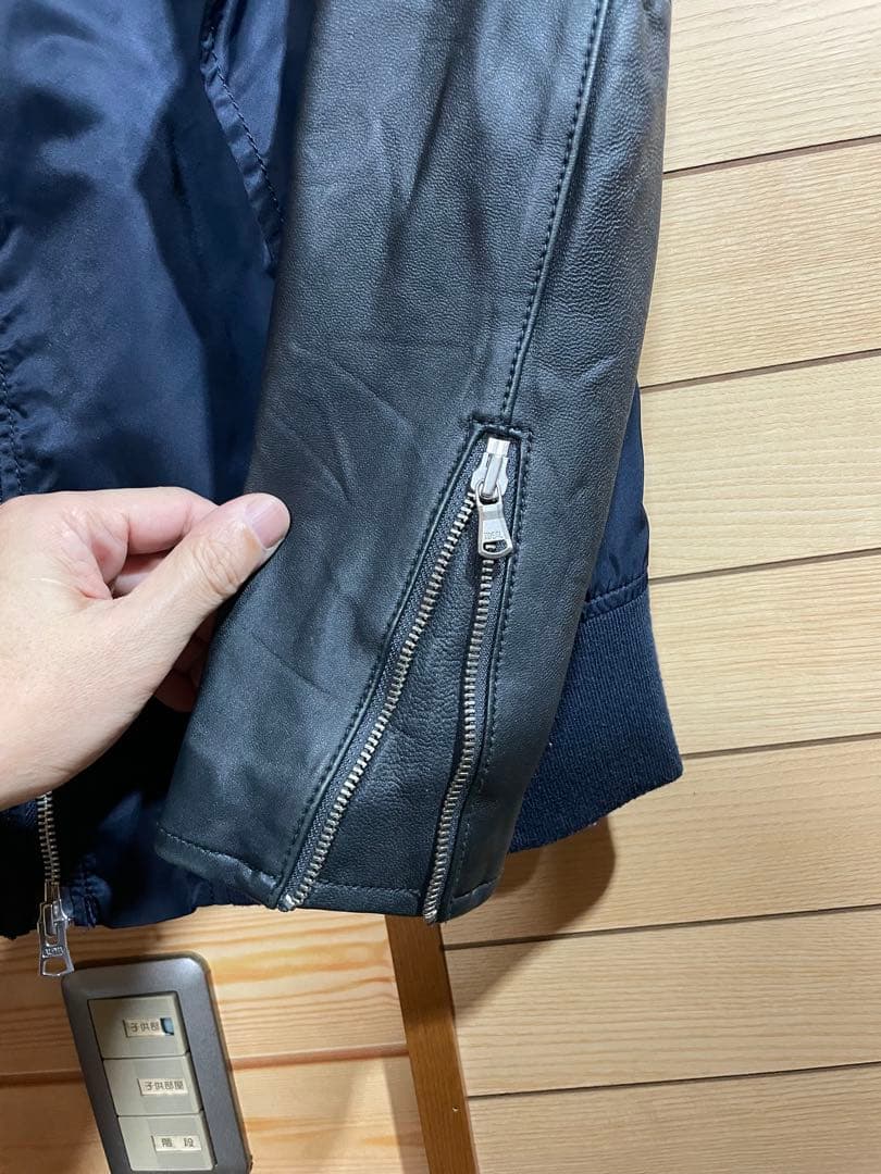 Alpha MA-1ジャケット ネイビー