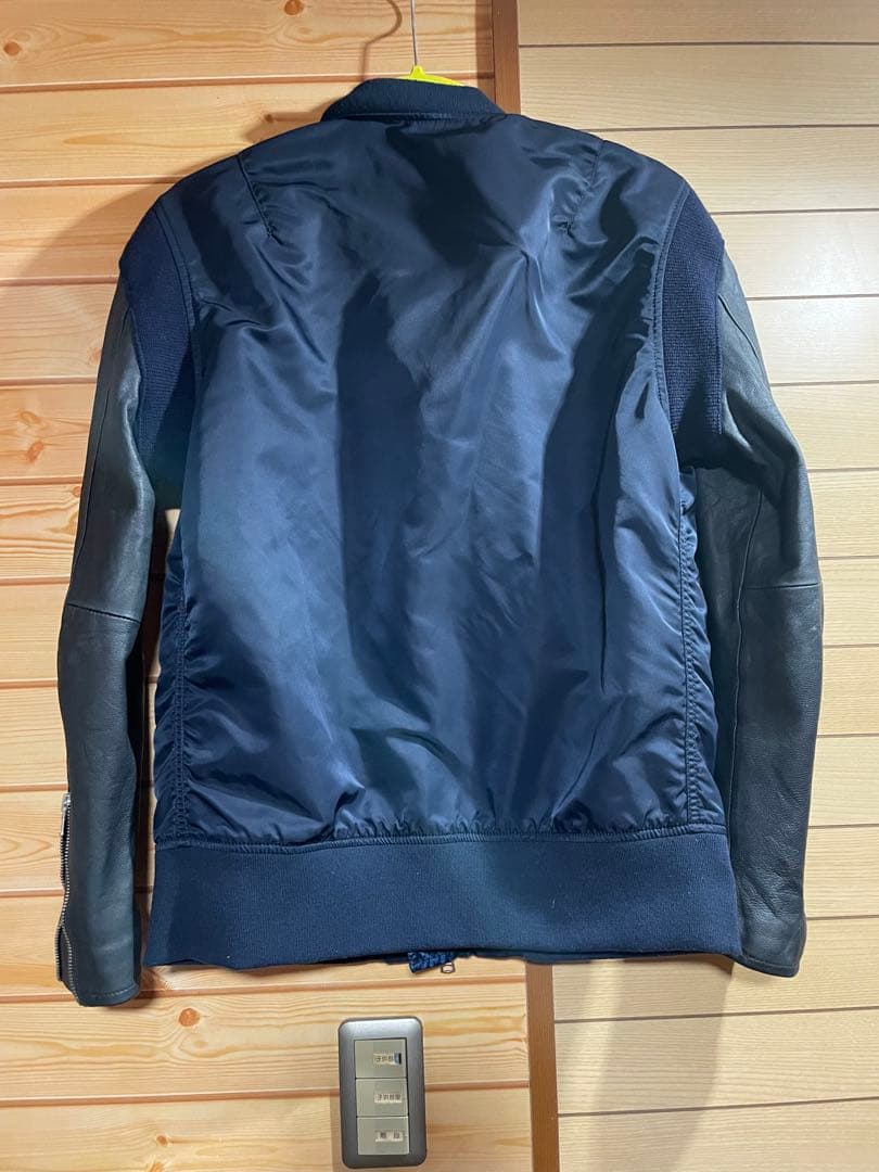 Alpha MA-1ジャケット ネイビー