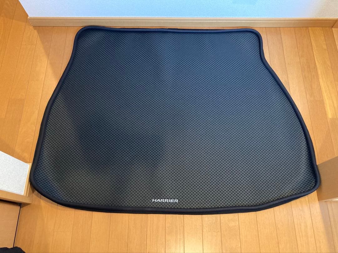 美品 80系 ハリアー 純正 ラゲージソフトトレイセット ラゲッジマット