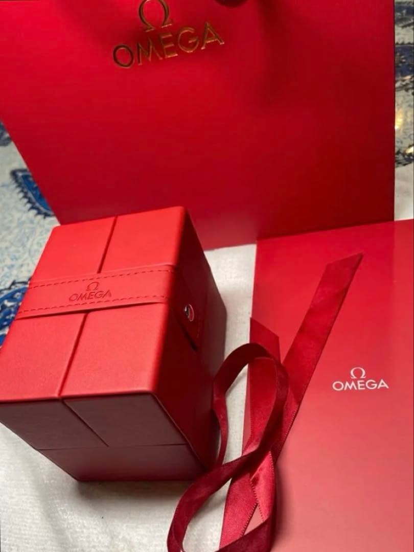 QZじゃない！OMEGA X'mas Present 自動巻　Seamaster