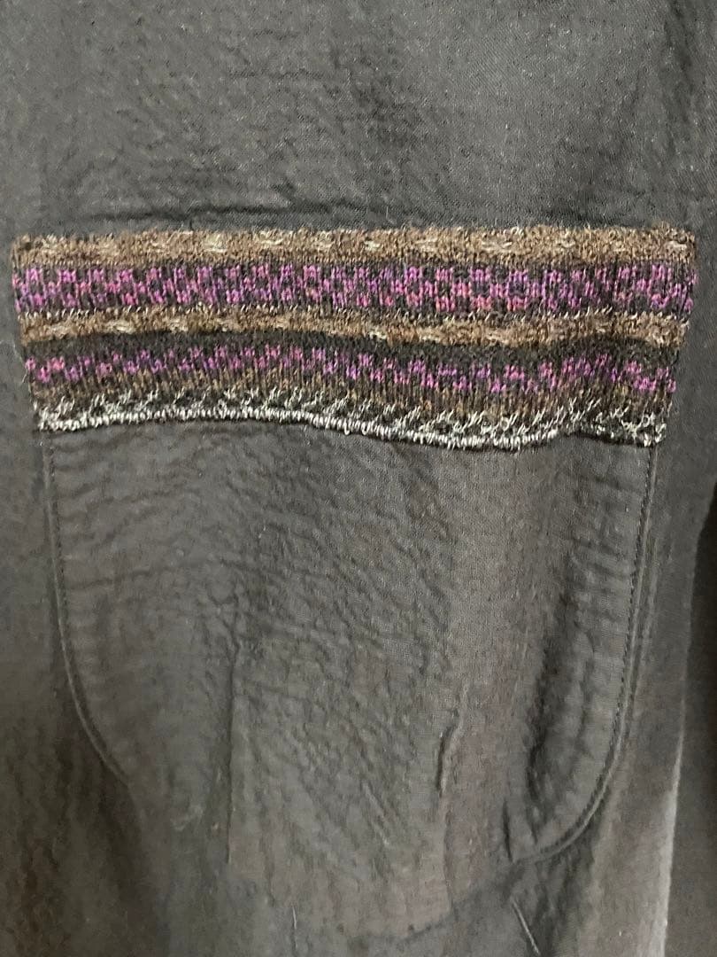 【新品・未使用、タグ付き】エムアンドキョウコのリバーシブルコート　緑　黒