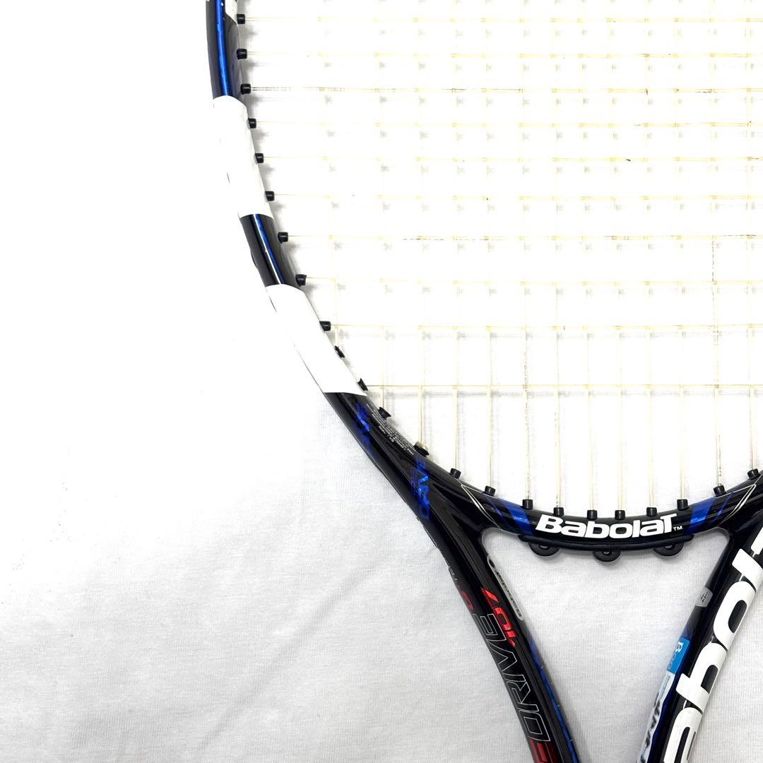 極美品 バボラ Babolat ピュアドライブ 107 硬式 テニスラケット