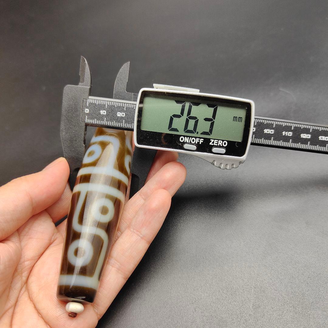 12.超レア物　特大至純天珠　十二眼天珠　天然石　魔除け　開運　チベット　風水