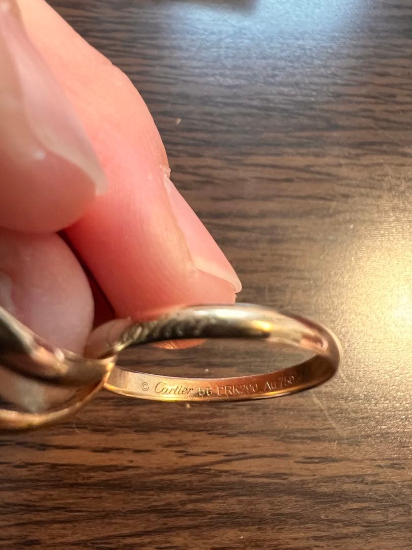 最終価格！Cartier、トリニティリング、サイズ15.5