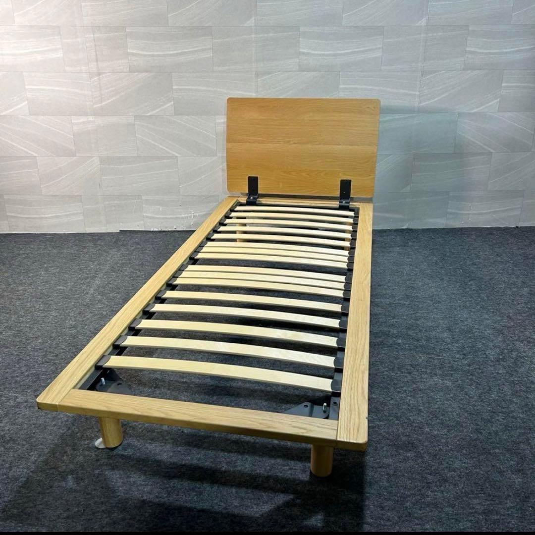 MUJI 無印良品 無印 ベッドフレーム スモール 天然木 シンプル d3899