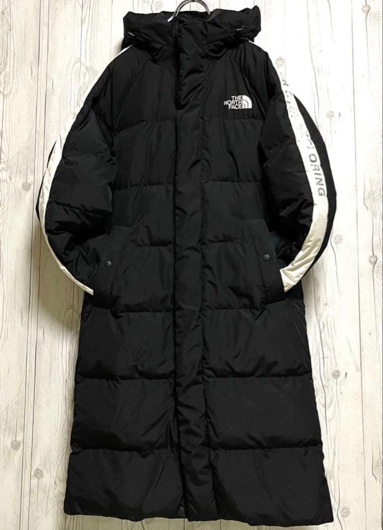 THE NORTH FACE ロングダウンジャケット S ブラック　ノースフェイ