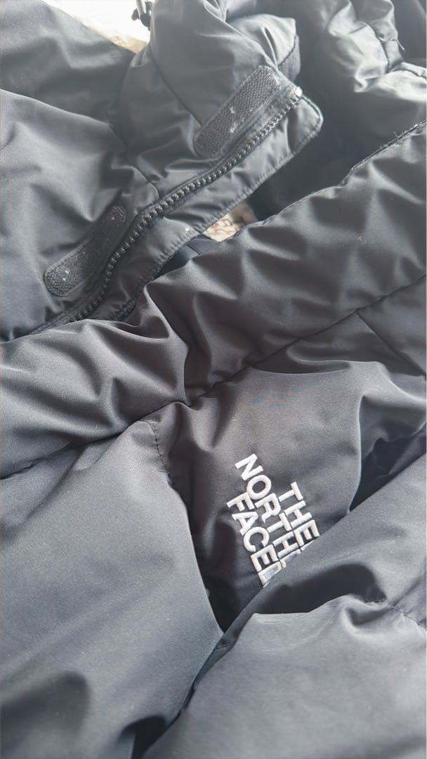 THE NORTH FACE ロングダウンジャケット S ブラック　ノースフェイ