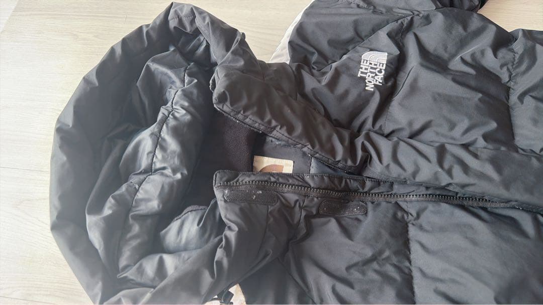 THE NORTH FACE ロングダウンジャケット S ブラック　ノースフェイ